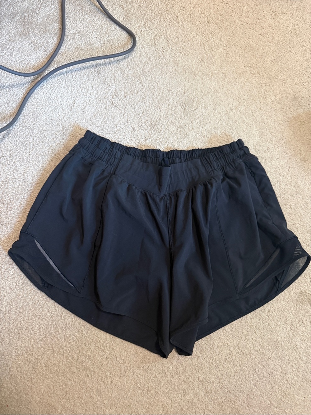 lululemon athletica Black Women's hotty hot Shorts